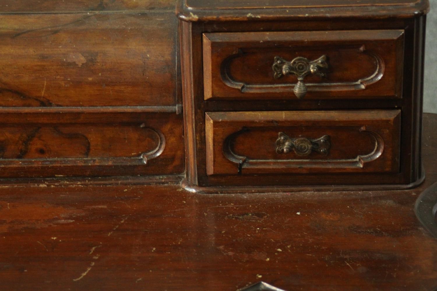 Dressing table, 19th century mahogany Duchess style. H.90 W.120cm. - Image 3 of 9