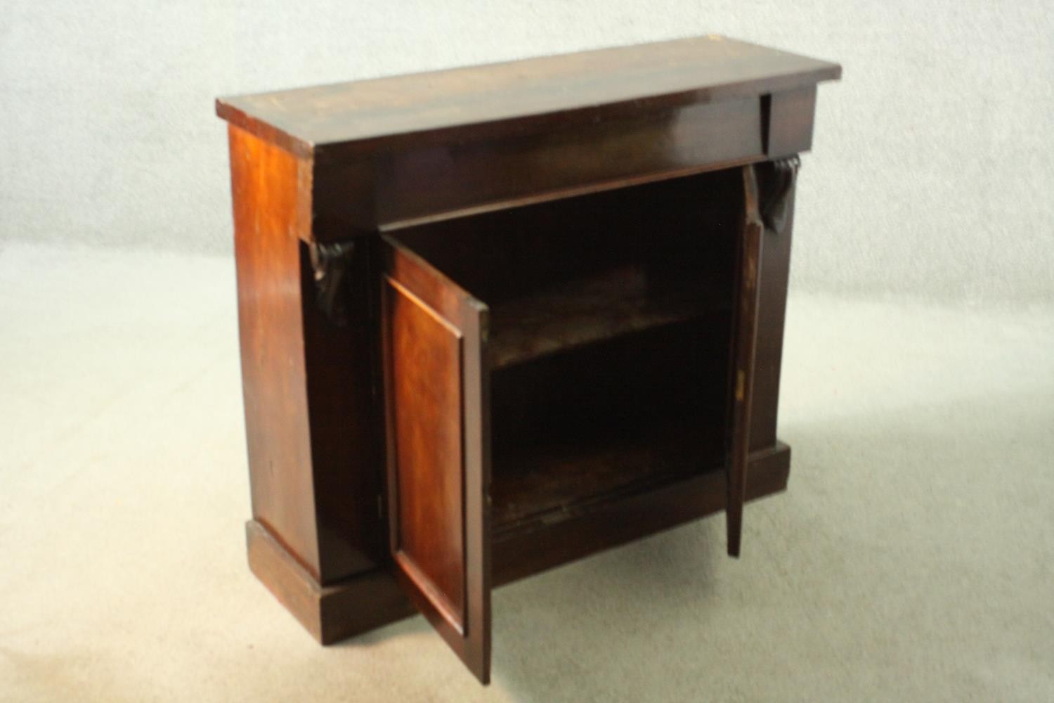 Chiffonier, 19th century mahogany. H.87 W.104cm. - Image 3 of 5
