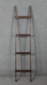 Ladder, Chinese elm. H.190 W.44cm