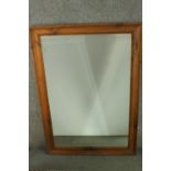 Mirror, contemporary pine. H.140 W.100 cm.