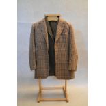 Two vintage tweed jackets, bespoke c.42R.