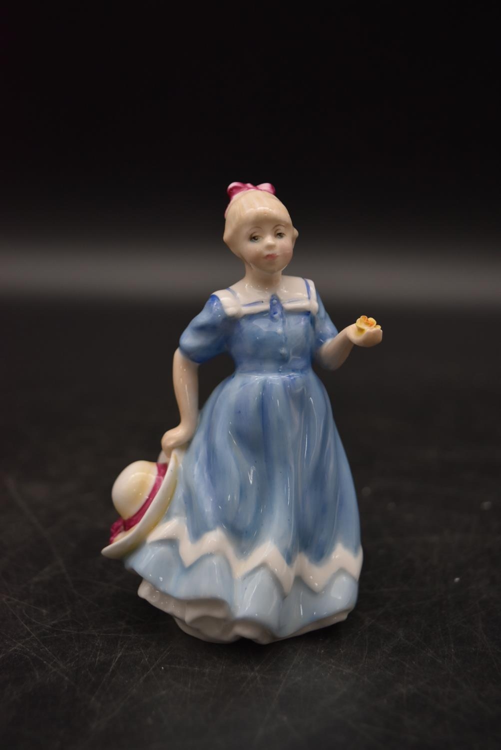 A collection of three ceramic lady figurines, a young girl and young lady in dresses and a girl - Image 11 of 15