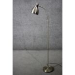 Standard reading lamp. contemporary, adjustable. H.150cm.