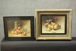 Alexandre François Bonnardel (1867 - 1942) - Two framed and glazed prints of oil paintings, still
