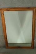 Mirror, contemporary pine. H.140 W.100 cm.