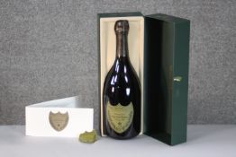A magnum of 1990 Vintage Cuvee Dom Perignon Champagne, boxed.