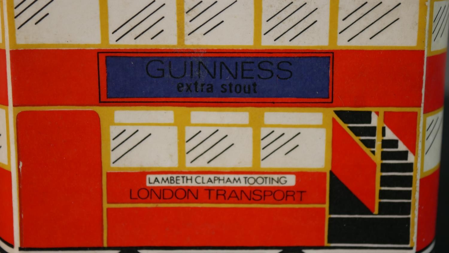 A Carlton Ware London bus Guinness ceramic money box along with a Guinness bottle design clothes - Image 3 of 10