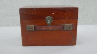 An early 20th century Everay High Frequency ultra violet machine, with embossed makers name and