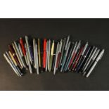 A collection of vintage ballpoint pens. Various makers. (Approx 37 pieces)