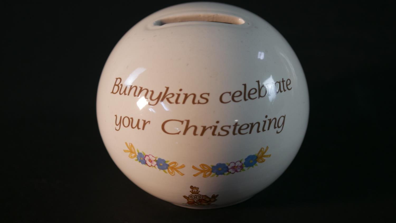 A collection of Royal Doulton Bunnykins pattern child's crockery, includes three cups, a moneybox, a - Image 11 of 16