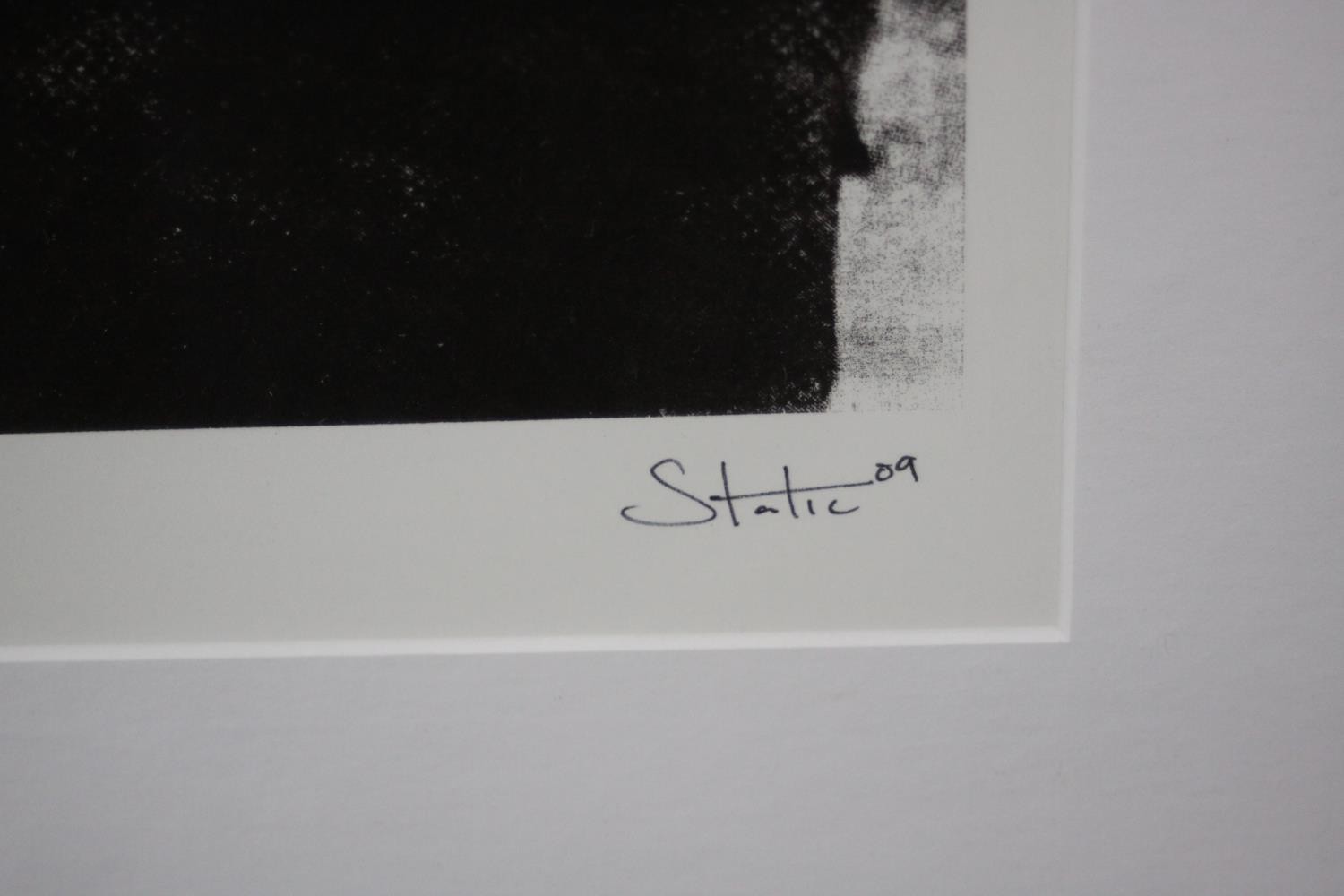 Static, (British duo, Tom Jackson and Craig Evans), signed limited edition, 20/40, End of the - Image 3 of 4