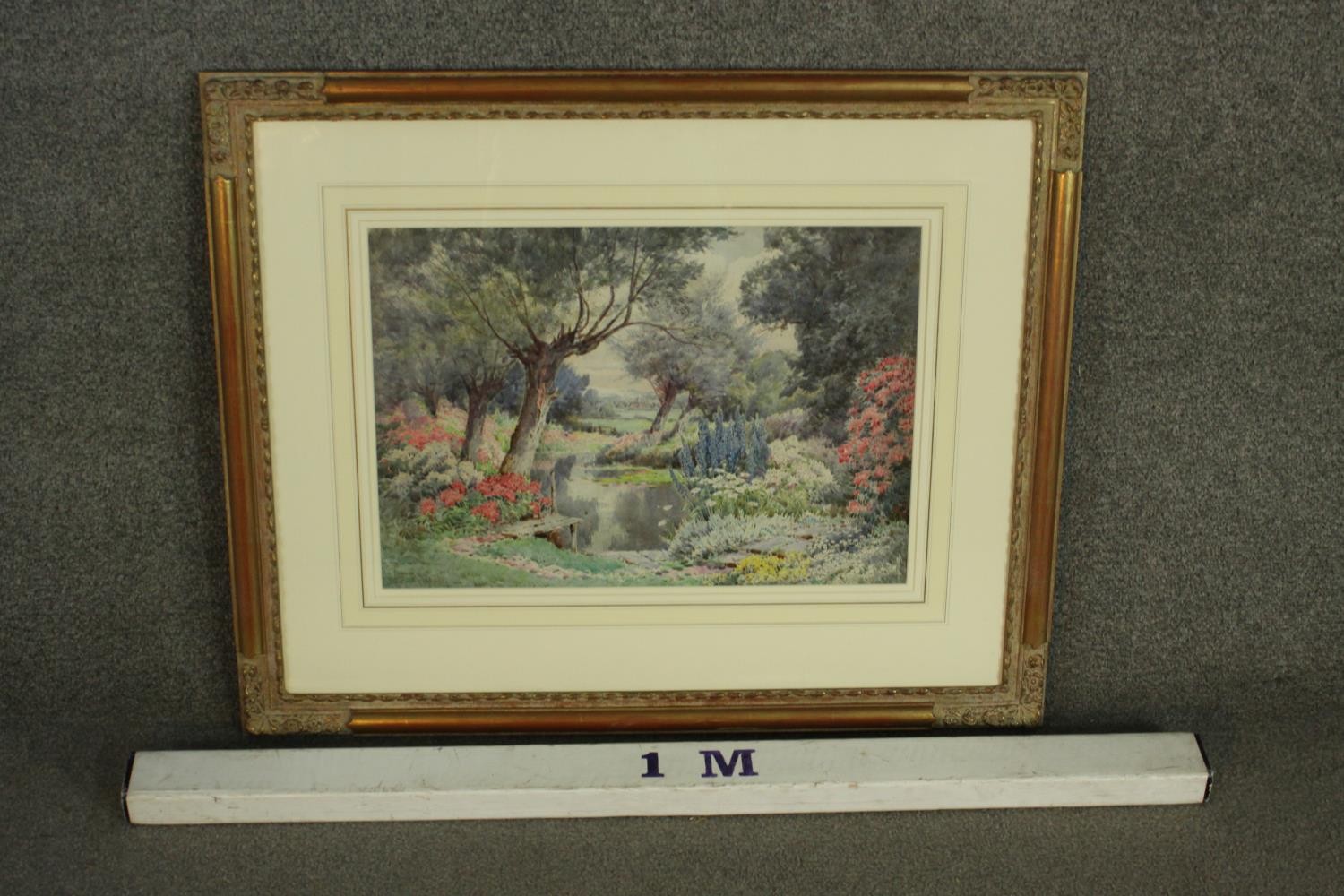 Theresa Sylvester-Stannard (British 1898-1947), a watercolour depicting a woodland scene, signed - Image 3 of 7