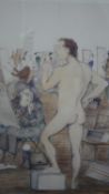 Sue Macartney Snape (British b. 1957), The Art Class, limited edition print, 348/750, signed,