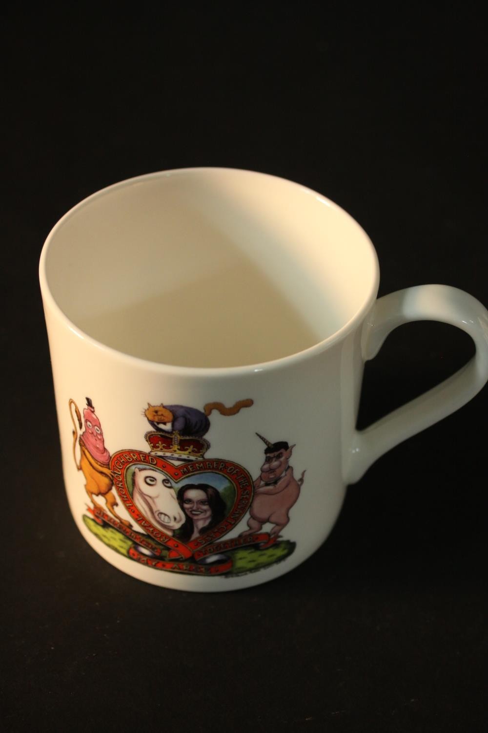 A collection of ceramics with political, royal and satire design, including eight Guardian comedy - Image 3 of 16