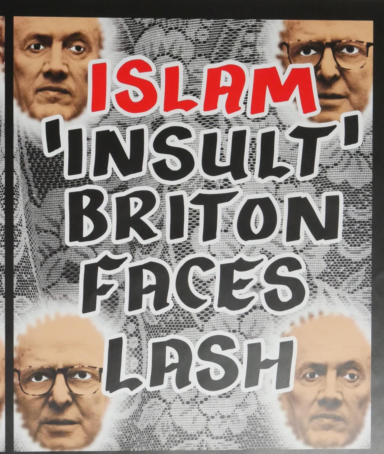 Gilbert & George, 20th century, White Cube, art exhibition poster for the artist show 'London - Image 6 of 7