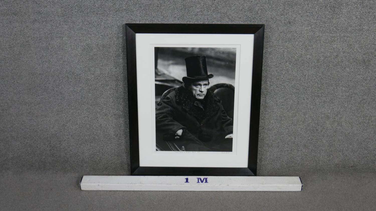 Sarah Quill (b. 1946), photograph of Richard Burton as Wagner in'Wagner', Venice 1982, signed, - Image 3 of 7