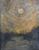 Not Bansky (STOT21stCplanB), British, 20th Century (View From Fish Island) , Oil, encaustic and