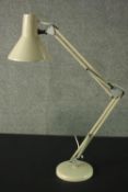 A vintage mid century anglepoise desk lamp. H.80cm