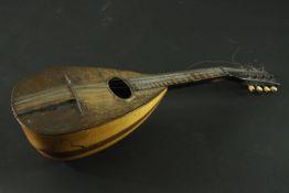 An old bowl back Mandolin.