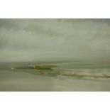Tom Robb (b. 1933), landscape, oil on board, signed lower right. H.69 W.84cm.
