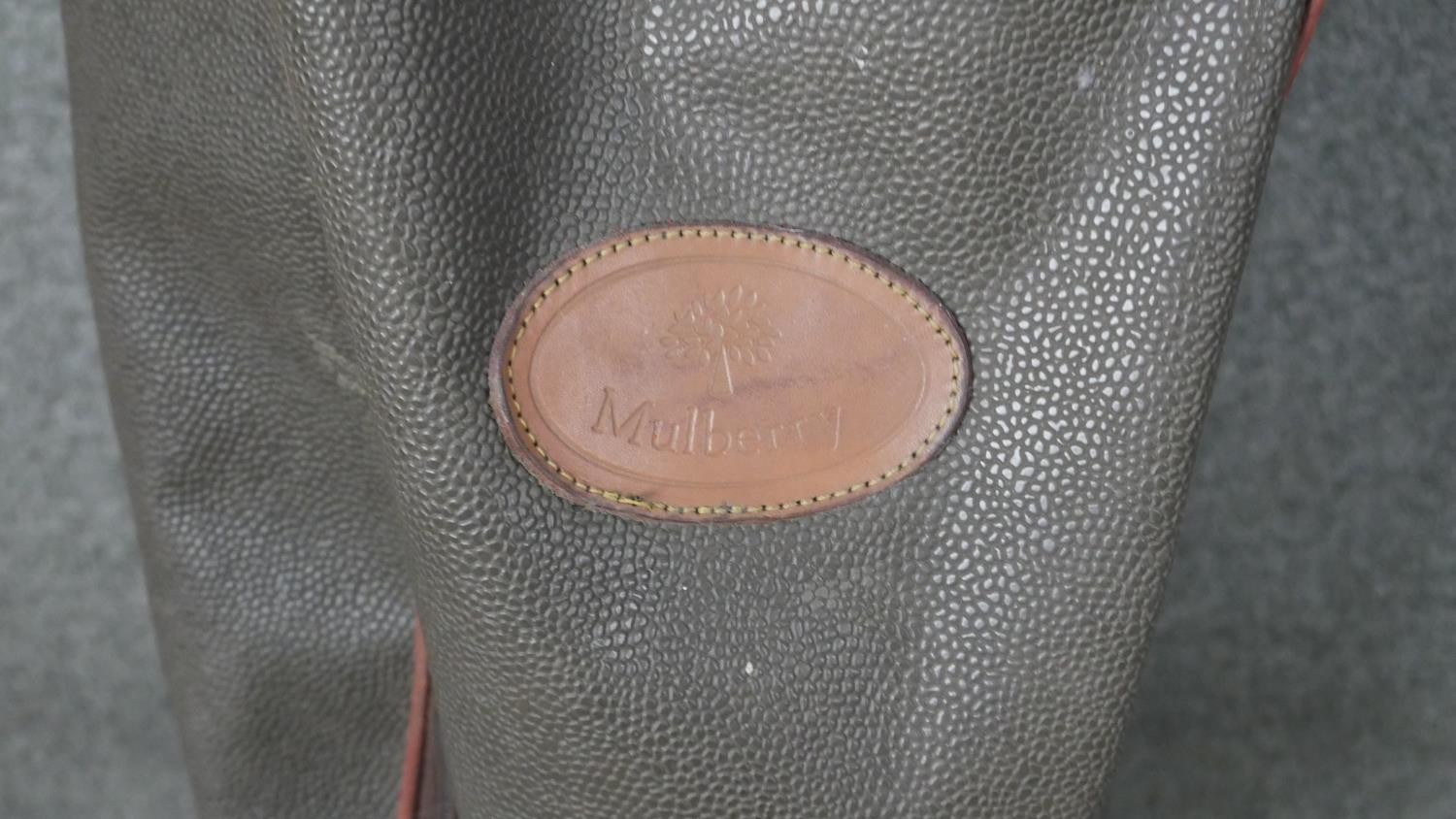 A leather Mulberry golf bag along with two others; Sams and Callaway. - Image 3 of 11