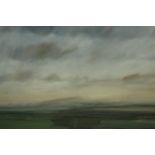 Tom Robb (b1933), landscape, oil on board, signed lower right. H.80 W.105cm.