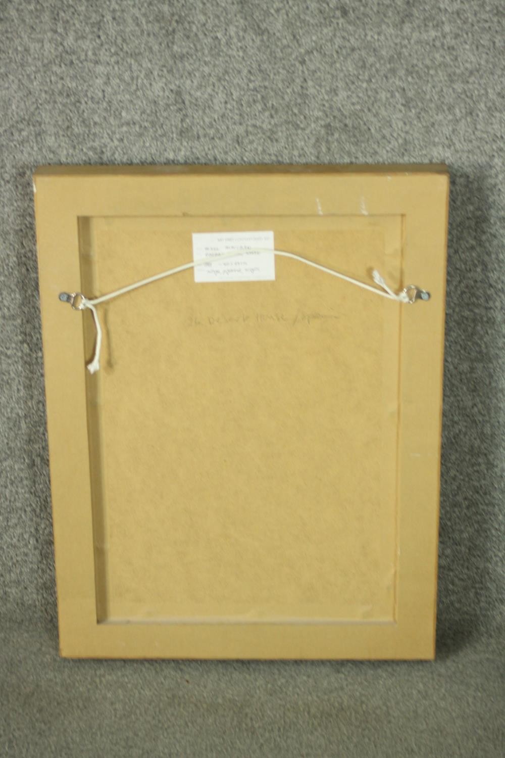 Will Maclean M.B.E., R.S.A., R.S.W. (Scottish b.1941), Desert House, Spain, collage, pigment and - Image 4 of 5