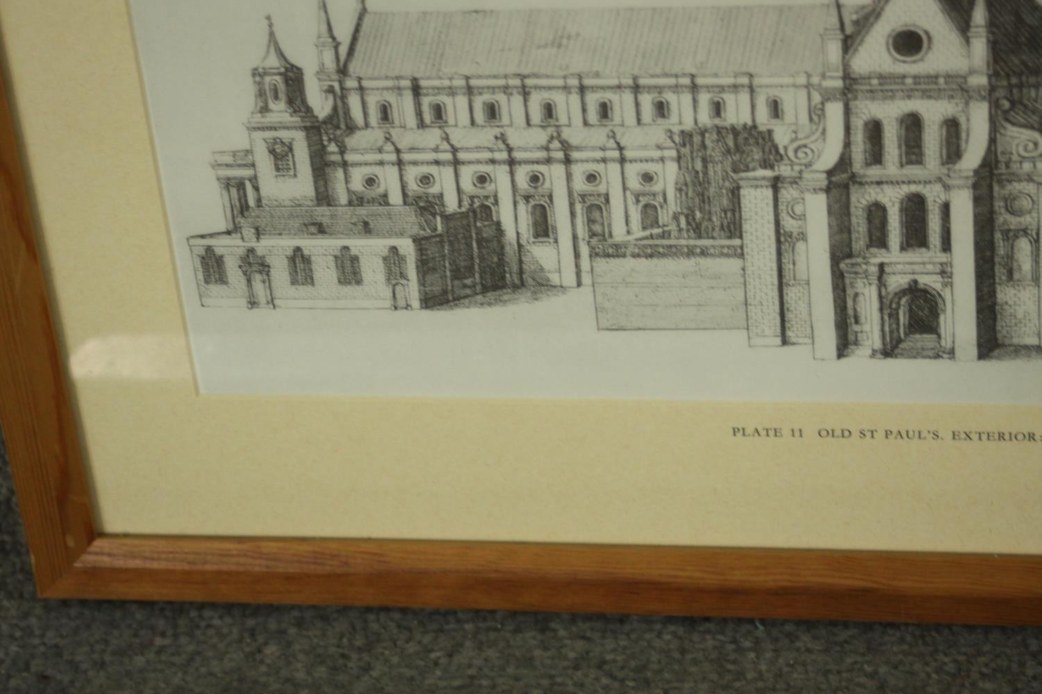 Two framed and glazed 19th century engravings one of The Smoking-Room of the Reporters Gallery, - Image 5 of 11