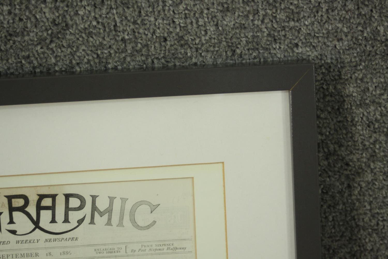 Two framed and glazed 19th century engravings one of The Smoking-Room of the Reporters Gallery, - Image 10 of 11
