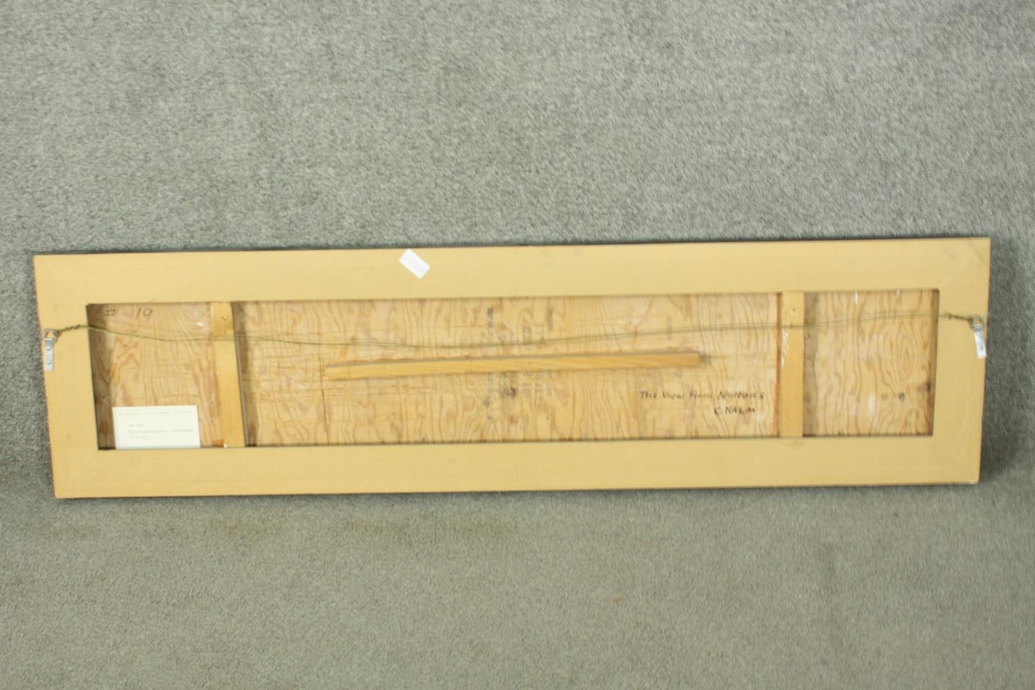 Chet Kalm (American 1925-2017), The View From Notton's - South Africa, oil on wood, signed lower - Image 6 of 8