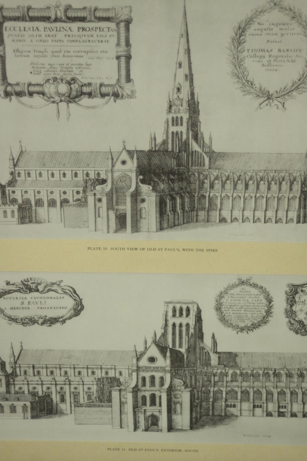 Two framed and glazed 19th century engravings one of The Smoking-Room of the Reporters Gallery, - Image 3 of 11