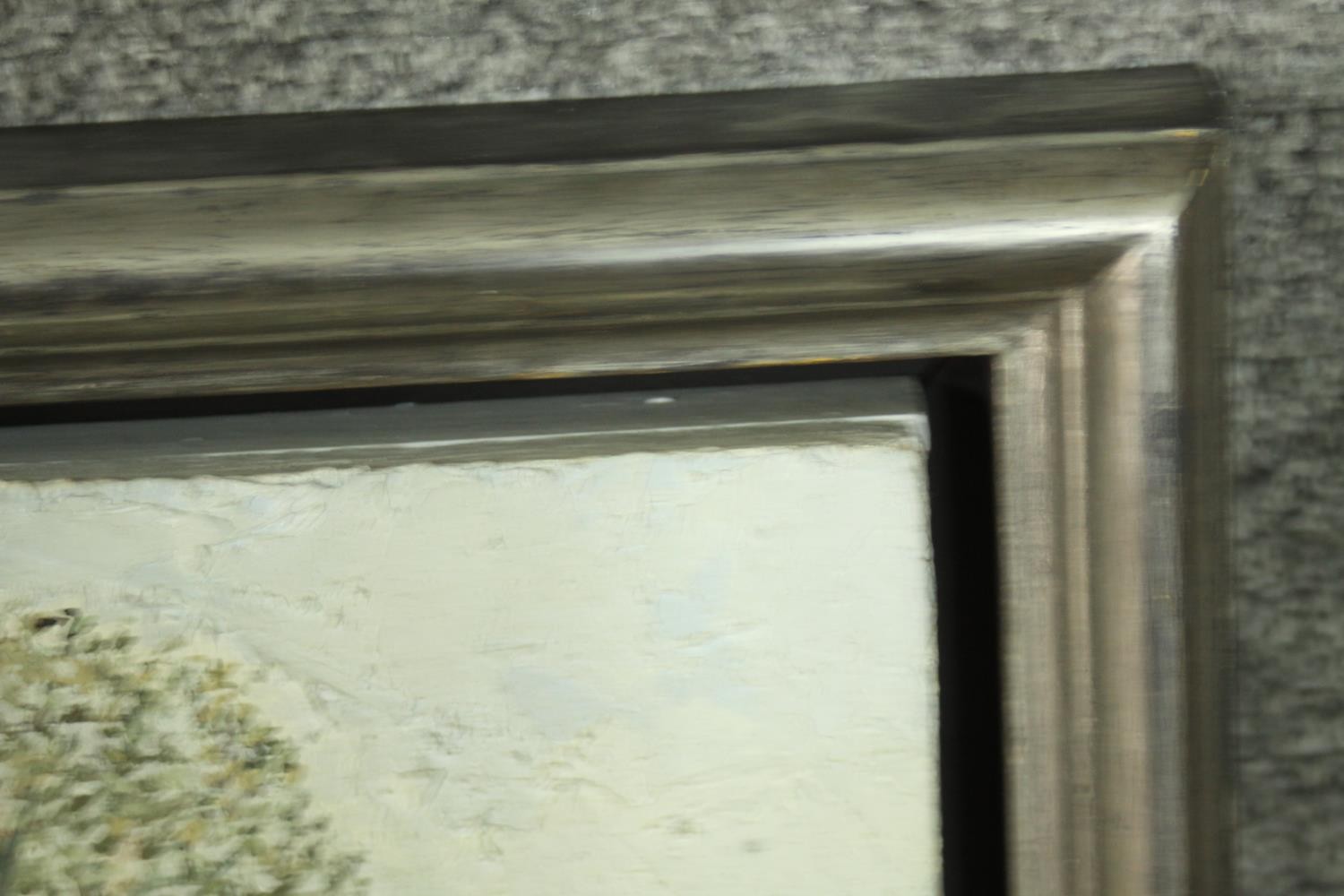 Chet Kalm (American 1925-2017), The View From Notton's - South Africa, oil on wood, signed lower - Image 5 of 8