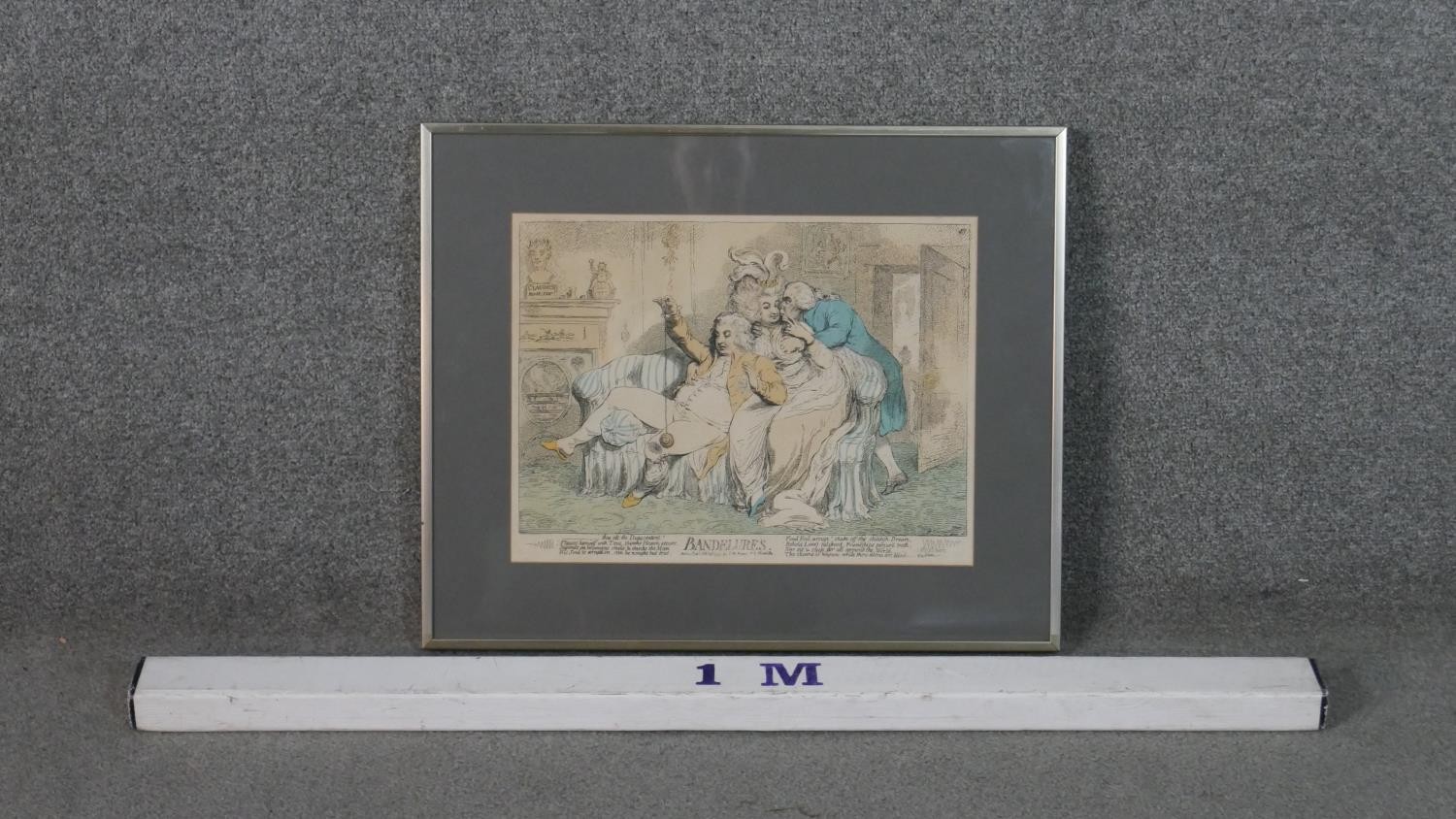 After James Gillray (1757 - 1815), a framed and glazed 20th century limited edition print ' - Image 8 of 8
