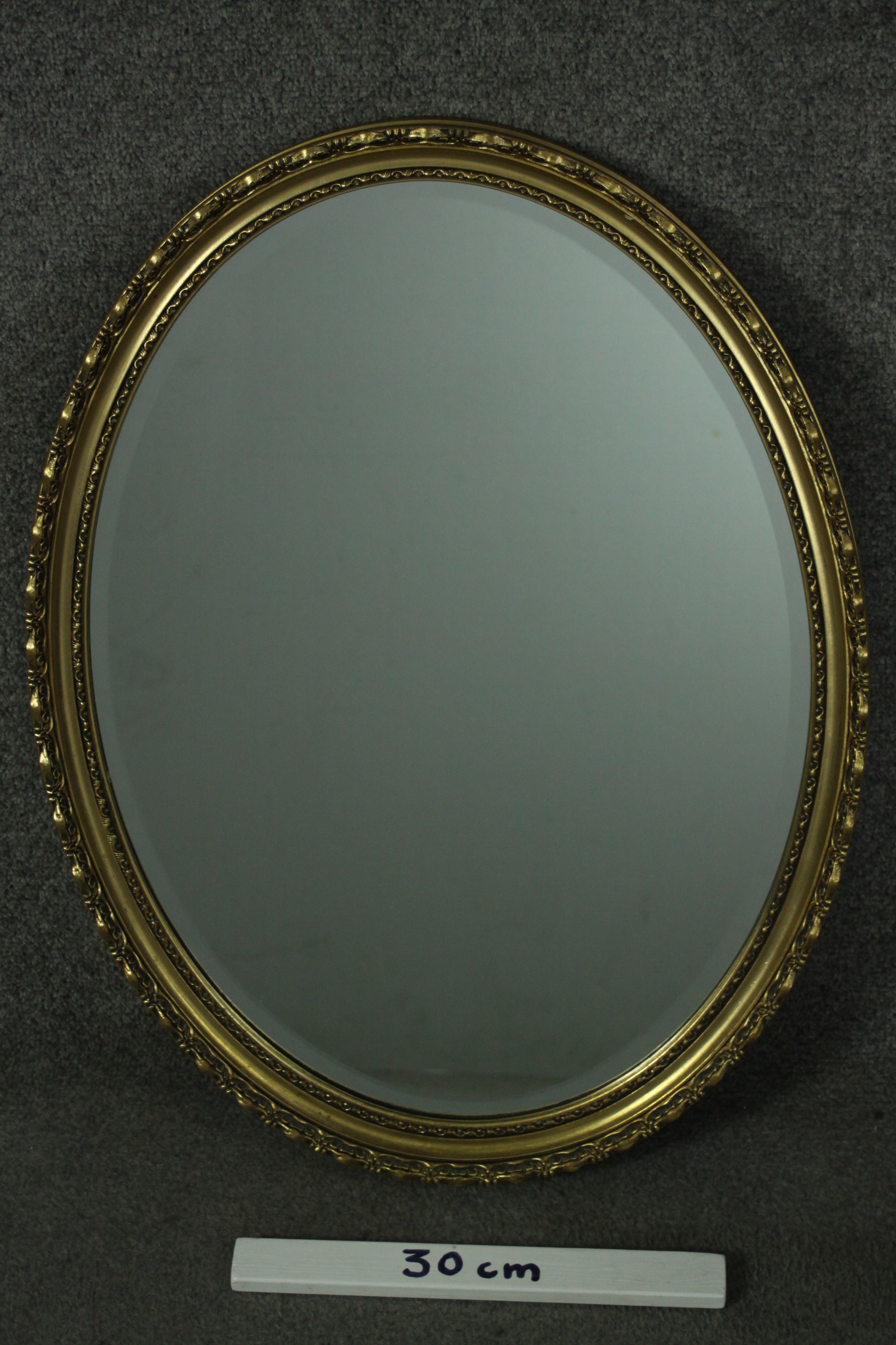 A late 20th century gilt framed mirror, of rectangular form with a bevelled mirror plate along - Image 5 of 14