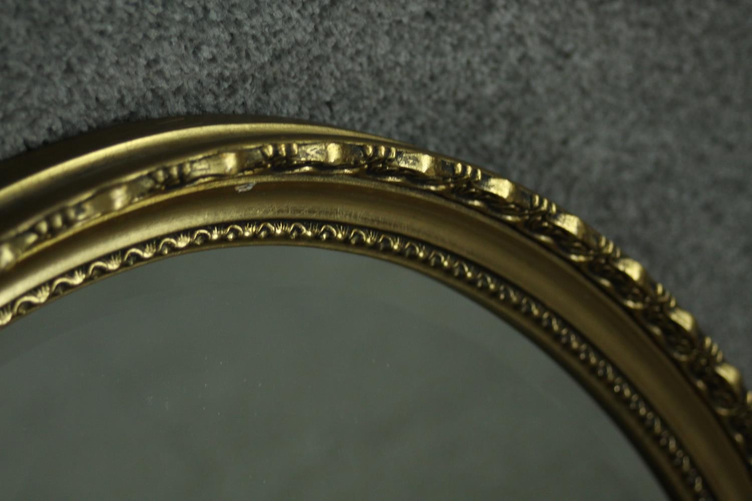 A late 20th century gilt framed mirror, of rectangular form with a bevelled mirror plate along - Image 12 of 14