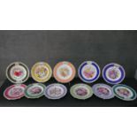 A collection of eleven Royal Doulton 'Chelsea Flower Show' commemorative plates, various years.