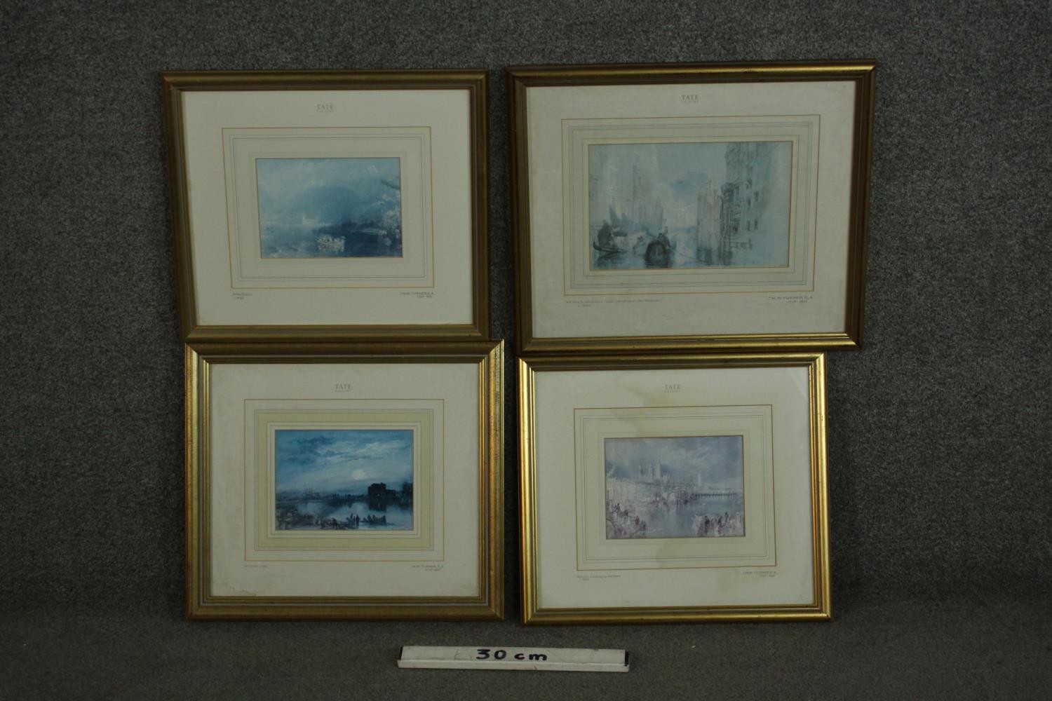 After J.M.W. Turner (1775-1851), four Tate gallery limited edition prints with certificate of - Image 2 of 8