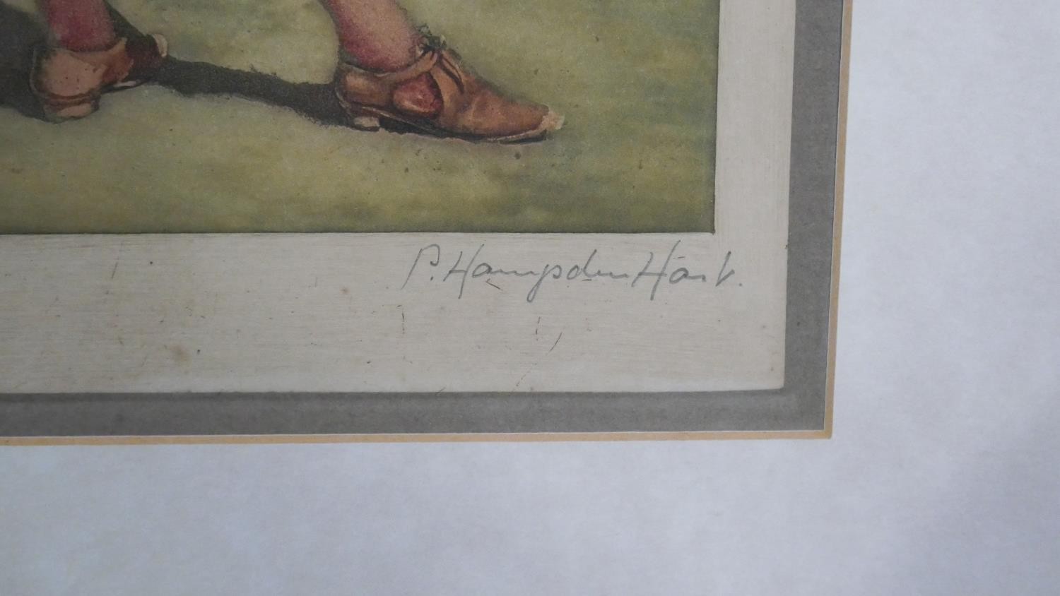 P Hampden Hart, aquatints of four famous paintings, with impressed water mark and signed. H.56 W. - Image 6 of 20