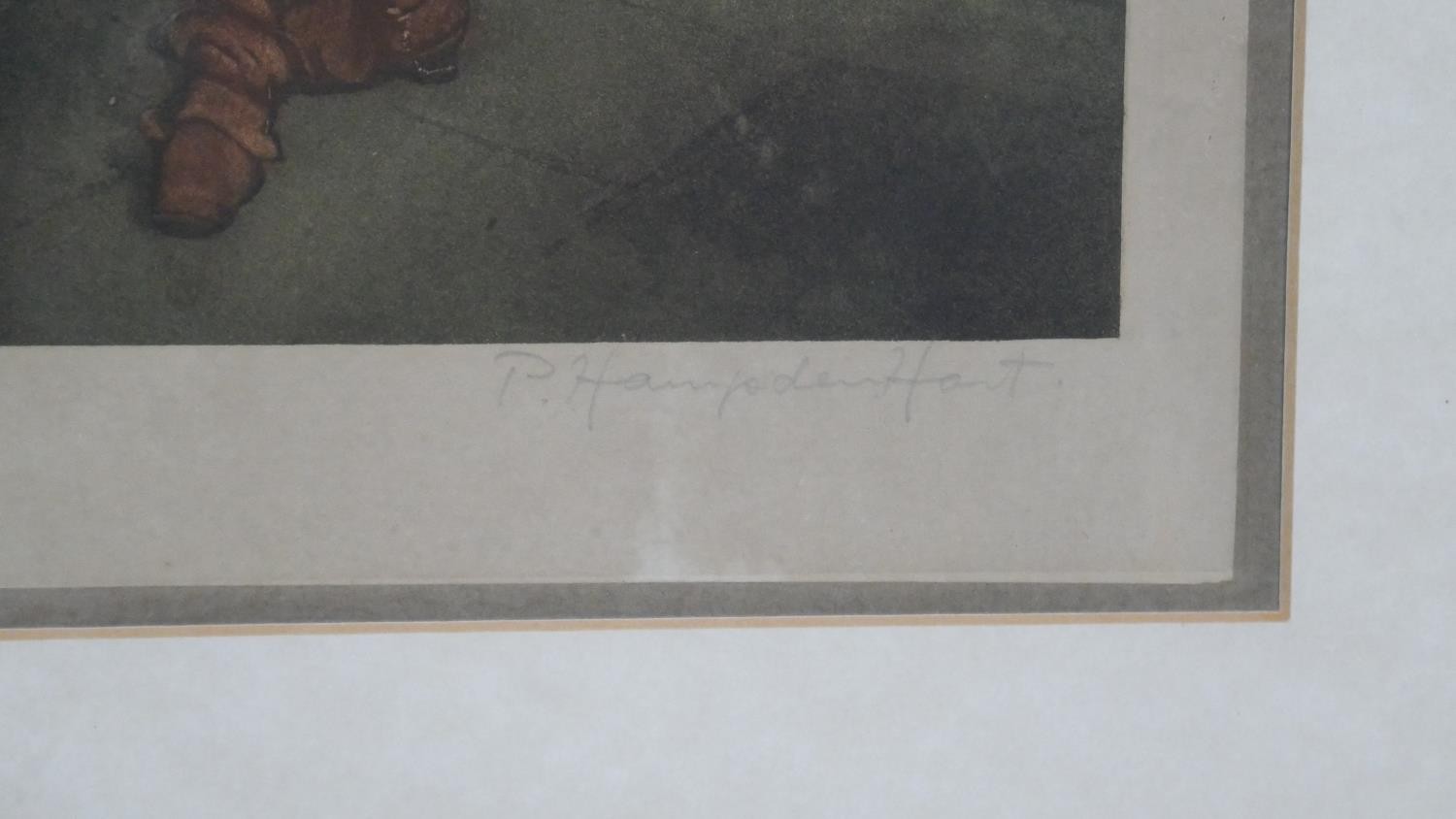 P Hampden Hart, aquatints of four famous paintings, with impressed water mark and signed. H.56 W. - Image 19 of 20