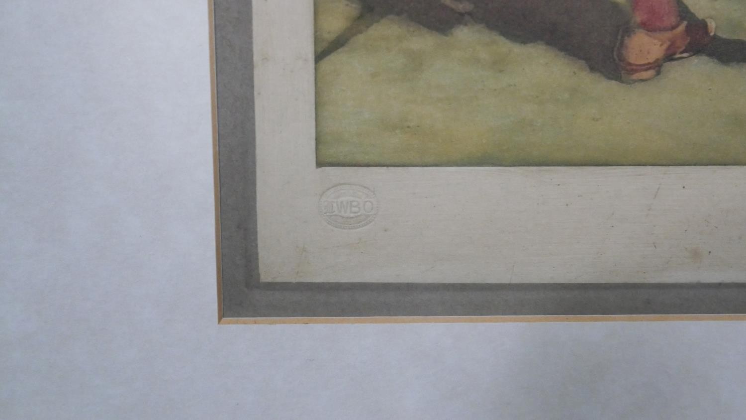P Hampden Hart, aquatints of four famous paintings, with impressed water mark and signed. H.56 W. - Image 5 of 20