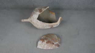 A Roman amphora. L.66cm