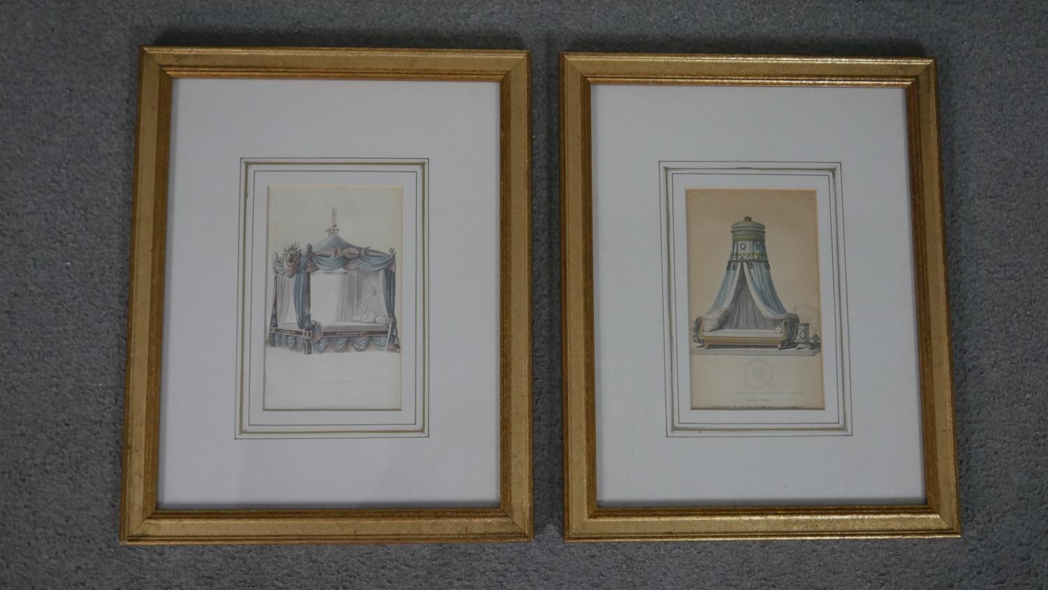 A collection of five 19th century hand coloured engravings, including a bird, a fish an two of - Image 6 of 9