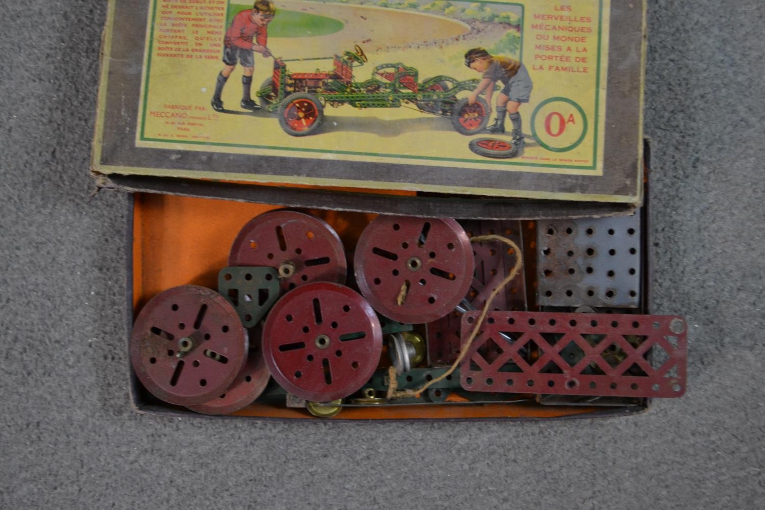A collection of vintage games and activity sets, including a Meccano set, Dover Patrol, B.G.L. - Image 3 of 14