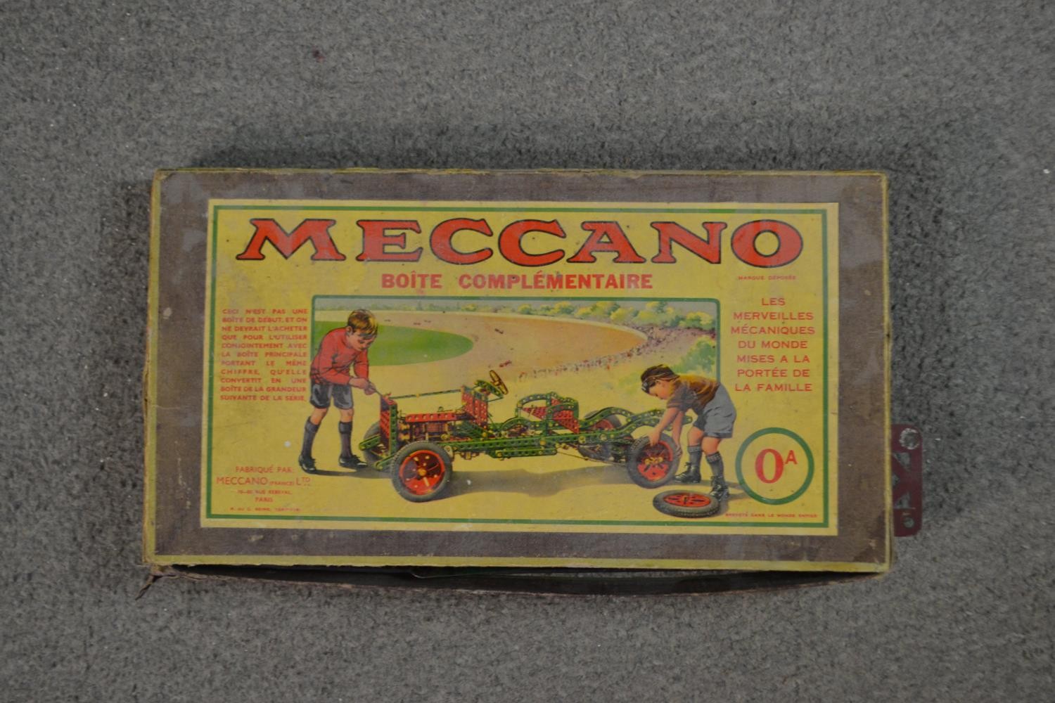A collection of vintage games and activity sets, including a Meccano set, Dover Patrol, B.G.L. - Image 2 of 14