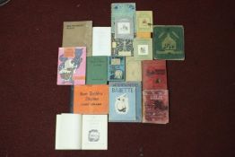 A collection of vintage children's books. The Babys Bouquet of Old Rhymes and Tunes illustrated by