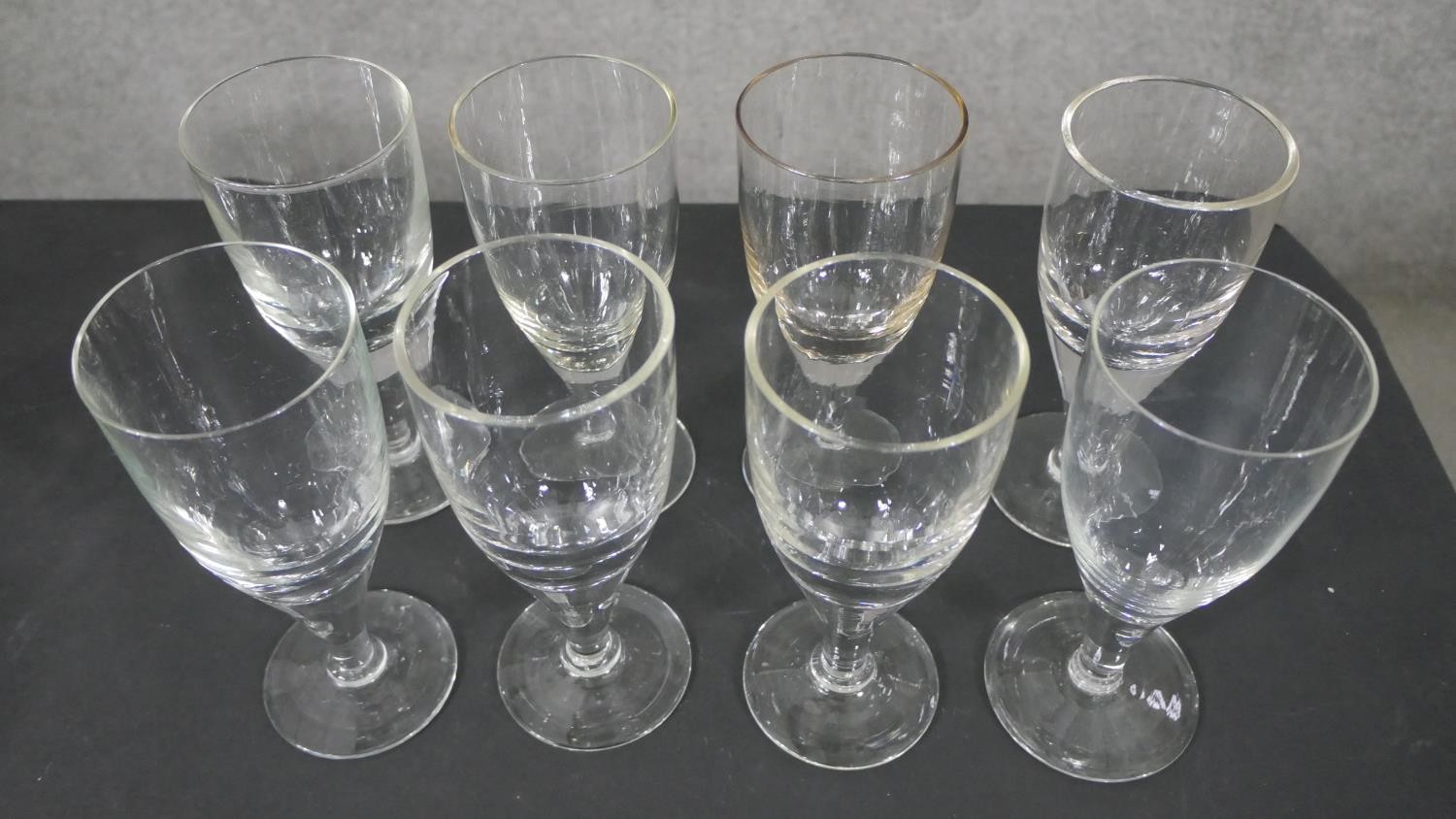A collection of glassware, including a set of five vintage Schweppes glasses, three Guinness - Image 3 of 10