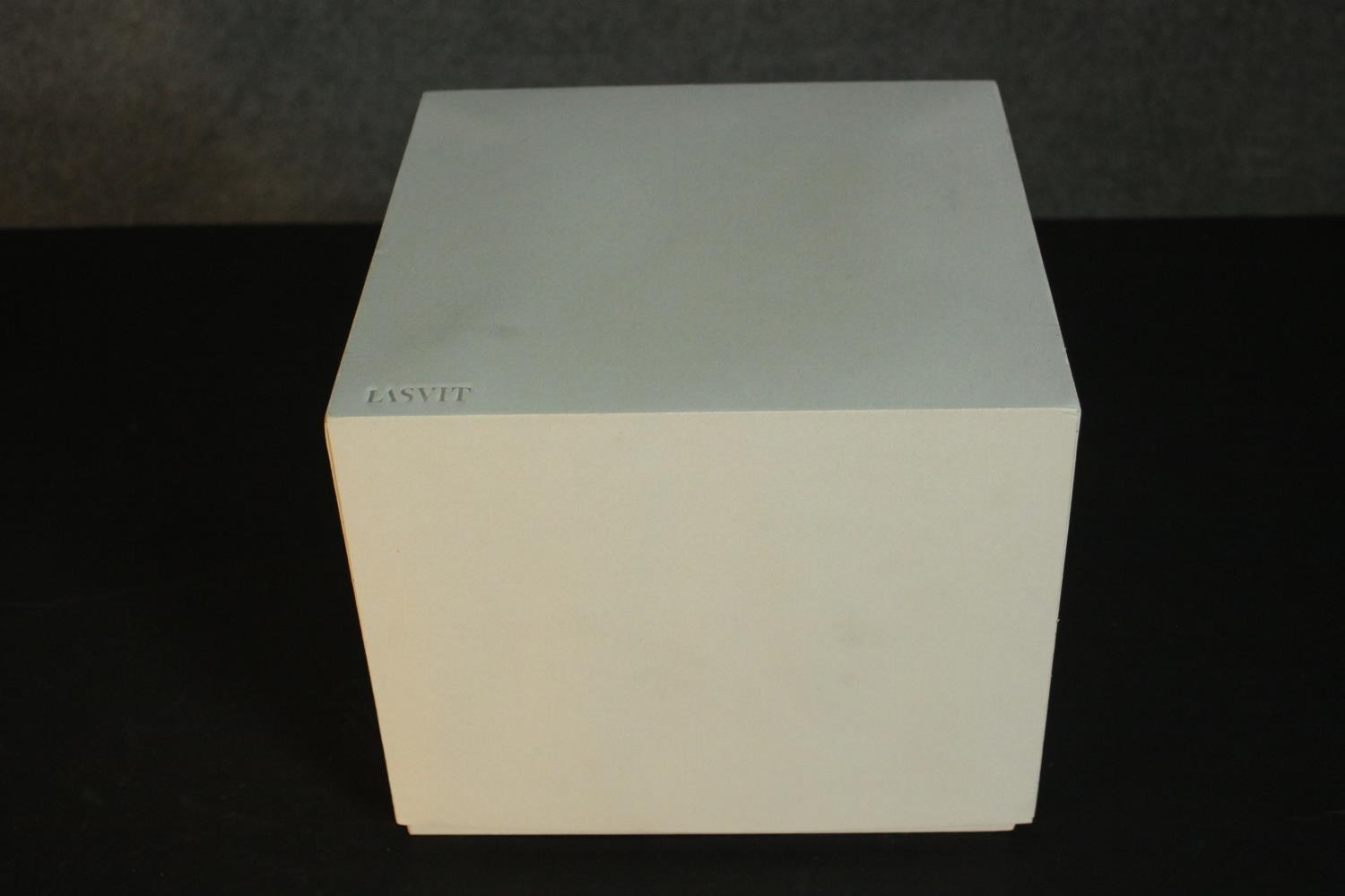 Lasvit (Czech), a 'Frozen' glass bowl designed by Maxim Velcovsky, with original box. - Image 5 of 11