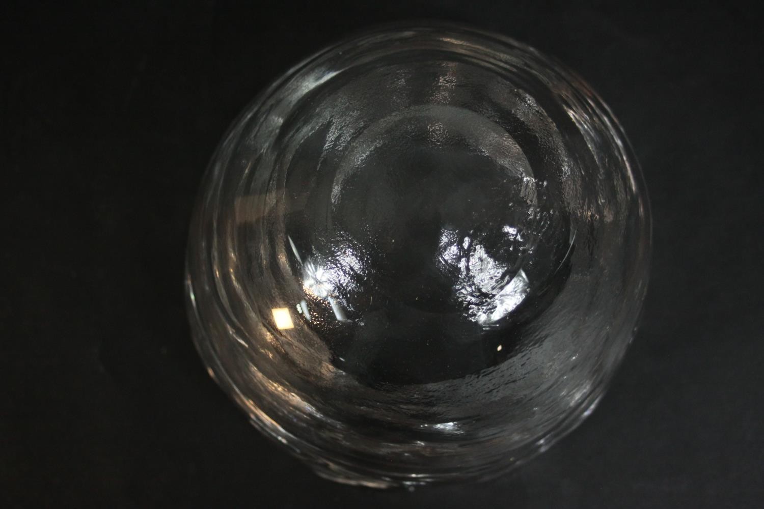 Lasvit (Czech), a 'Frozen' glass bowl designed by Maxim Velcovsky, with original box. - Image 10 of 11