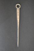 A James Deakin & Sons silver letter opener. Hallmarked: JD&S for James Deakin and sons, Sheffield,