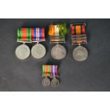 A collection of six early African campaign and WW2 medals.